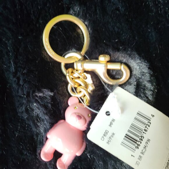 Coach Bear Bag Charm - Picture 3 of 3